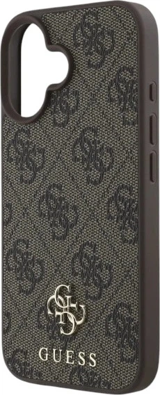 Etui Guess 4G Small Classic MagSafe do Apple iPhone 16 Brown (GUHMP16SP4SM4MW) - obraz 6