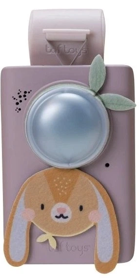 Заспокійливий набір Taf Toys Кролик-усипляч із датчиком звуку + пелюшка-сповивач 259-13305 (0605566133058) - зображення 2