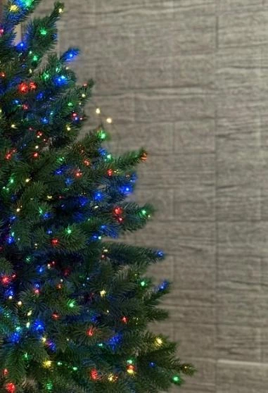 Гирлянда светодиодная Роса USB 60м 600led Пульт разноцветный провод зелёный - Фото 7 Гирлянда светодиодная Роса USB 60м 600led Пульт разноцветный провод зелёный - изображение 7