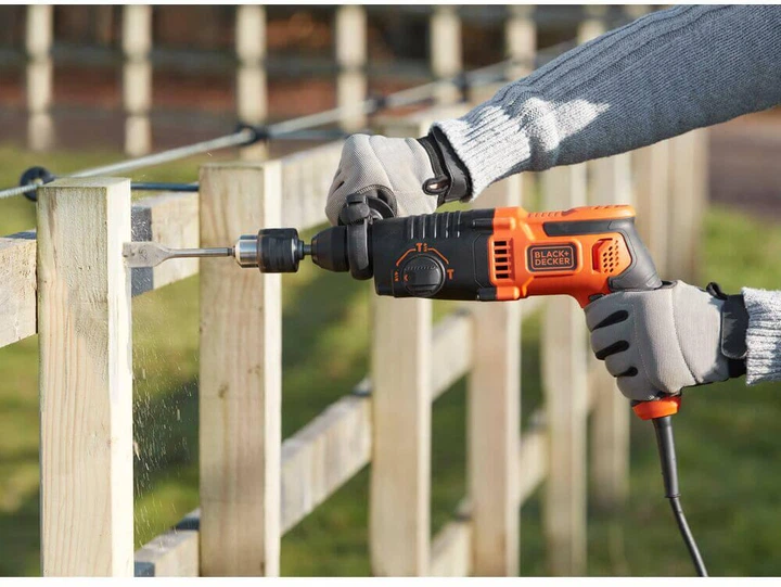 Перфоратор сетевой SDS-Plus BLACK+DECKER BEHS01K - изображение 8