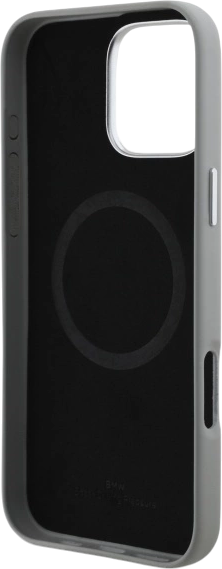 Etui plecki BMW Sign Full Wrapped Metal MagSafe do Apple iPhone 16 Pro Max Gray (BMHMP16X23PUFWG) - obraz 7