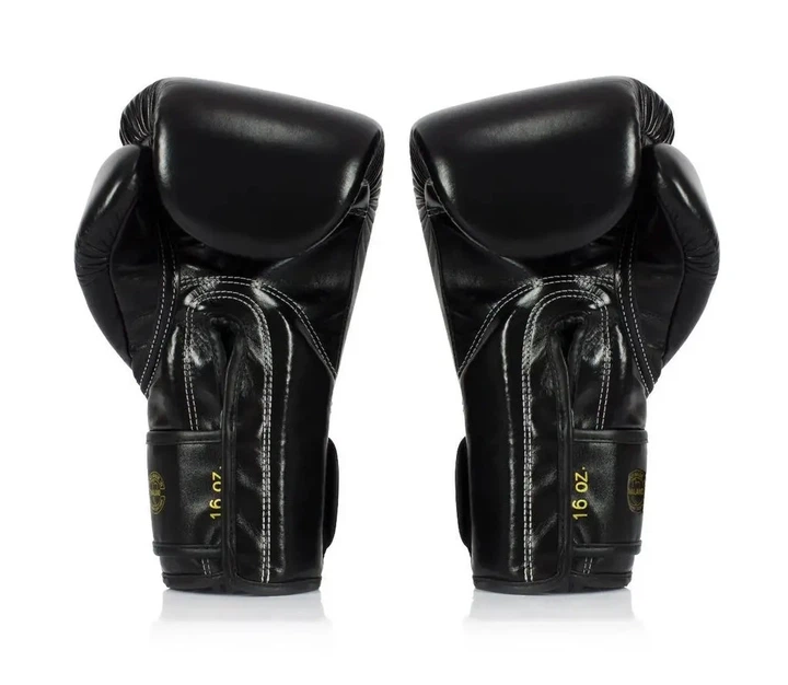 Рукавички боксерські з бинтами Fairtex BGVG1 розмір 14 унцій, чорні - изображение 4