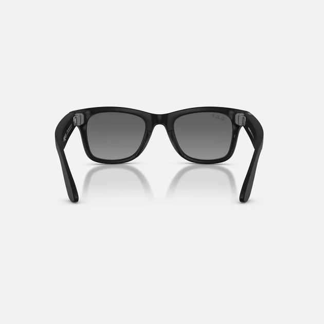Смарт-очки Ray-Ban Meta Wayfarer Gen 2 Matte Black/Polar Gradient Graphite L-XL (RW4012 601ST353) - Фото 4 Смарт-очки Ray-Ban Meta Wayfarer Gen 2 Matte Black/Polar Gradient Graphite L-XL (RW4012 601ST353) - изображение 4
