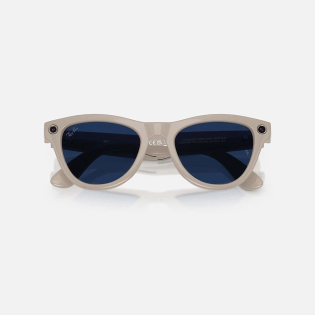 Смарт-очки Ray-Ban Meta Skyler Gen 2 Shiny Chalky Gray/Transitions Sapphire S-M (RW4014 6700MF52) - Фото 5 Смарт-очки Ray-Ban Meta Skyler Gen 2 Shiny Chalky Gray/Transitions Sapphire S-M (RW4014 6700MF52) - изображение 5