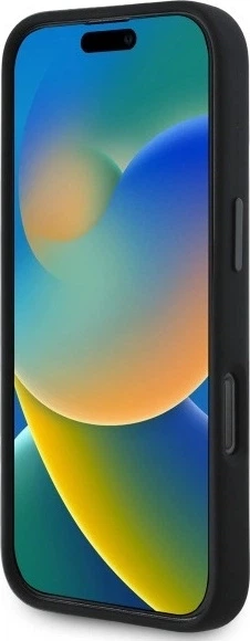 Etui plecki BMW Silicone Hexagon Blue Line MagSafe do Apple iPhone 16 Pro Max Black (BMHMP16X23SHEB) - obraz 5