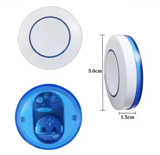 Бездротовий вимикач світла Light Switch з реле 220В 10А 433Mhz круглий білий - Фото 2 Бездротовий вимикач світла Light Switch з реле 220В 10А 433Mhz круглий білий - зображення 2