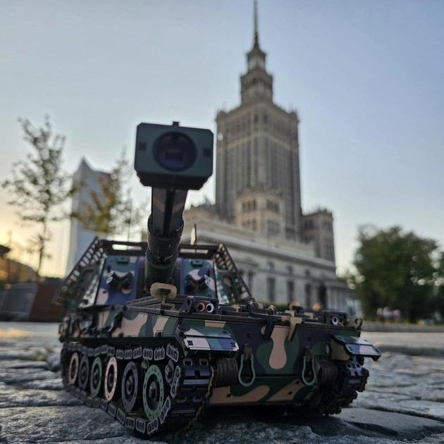 Деревянный лицензионный 3D Конструктор TheGravix "САУ-Краб" 966 деталей - Фото 3 Деревянный лицензионный 3D Конструктор TheGravix "САУ-Краб" 966 деталей - изображение 3