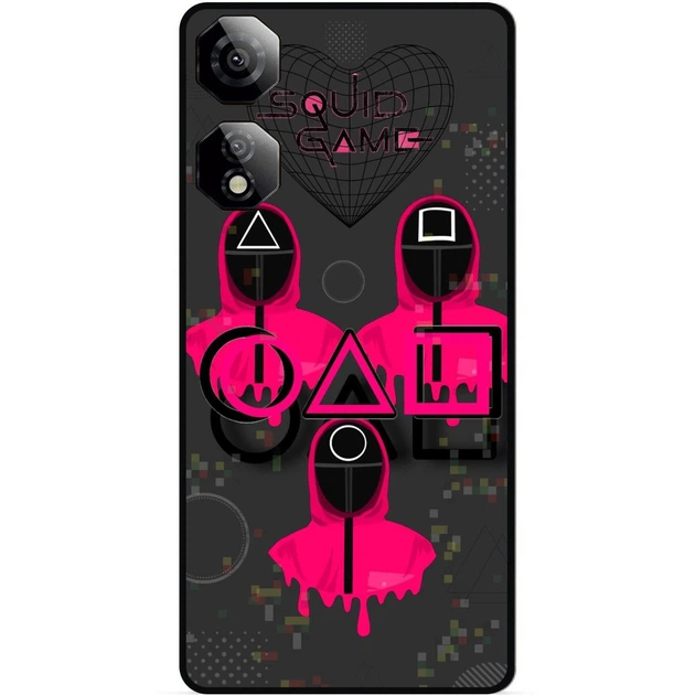 Силиконовый чехол бампер Candy для ZTE Nubia Neo 2 5G с рисунком Игра в кальмара - Фото 1 Силиконовый чехол бампер Candy для ZTE Nubia Neo 2 5G с рисунком Игра в кальмара - изображение 1