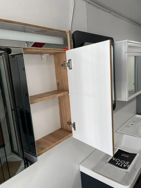 Дзеркальна шафа Aquanil Napoli 62 620х700х160 мм - изображение 6