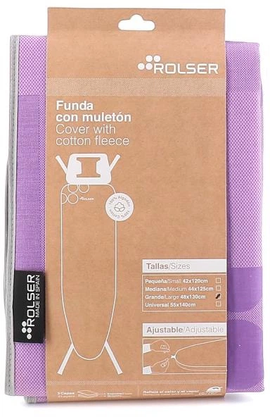 Чехол для гладильной доски Rolser Muleton Malva 130 x 48 см (FUR003-2061) - изображение 3