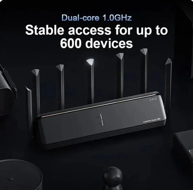 Роутер Wi-Fi 7 Xiaomi BE7000 RC06 DVB4359CN 7000 mbit/s + переходник - изображение 8