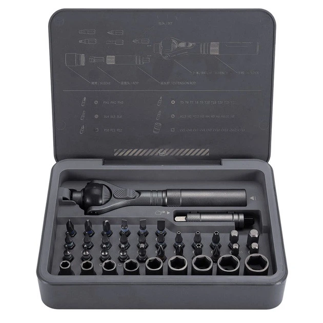 Поворотная отвертка с набором бит ATuMan RS2 Ratchet Screwdriver Set 40-in-1 - Фото 1 Поворотная отвертка с набором бит ATuMan RS2 Ratchet Screwdriver Set 40-in-1 - изображение 1