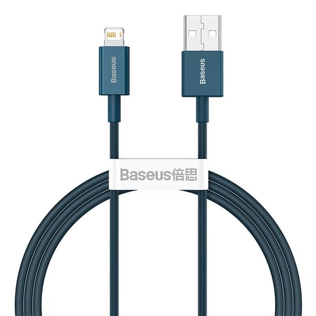 Кабель BASEUS Lightning Superior Series Fast Charging Data Cable |1M, 2.4A| (CALYS-A02) - изображение 2