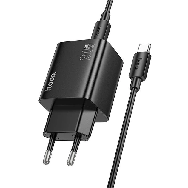 Адаптер сетевой HOCO Type-C to Type-C Cable Fundador four-port charger set N55 |2USB/2Type-C, 20W/3A, PD/QC| - Фото 2 Адаптер сетевой HOCO Type-C to Type-C Cable Fundador four-port charger set N55 |2USB/2Type-C, 20W/3A, PD/QC| - изображение 2