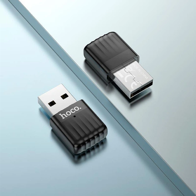 WiFi Adapter HOCO WiFi5 USB internal antenna wireless network card HI33 |2.4GHz/5GHz, 650Mbps, USB2.0| - Фото 3 WiFi Adapter HOCO WiFi5 USB internal antenna wireless network card HI33 |2.4GHz/5GHz, 650Mbps, USB2.0| - изображение 3