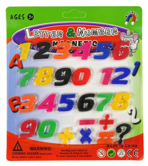 Tablica magnetyczna drewniana do rysowania LEAN Toys 2w1 Magnesy Pisak Liczby Działania Słowa (5904665990520) - obraz 5