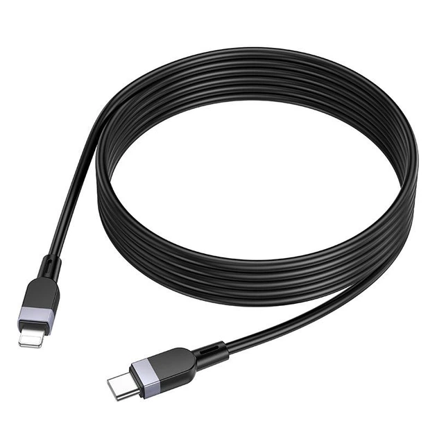 Кабель HOCO Type-C to Lightning Energy silicone charging data cable X109 |2m, 27W| - Фото 1 Кабель HOCO Type-C to Lightning Energy silicone charging data cable X109 |2m, 27W| - изображение 1