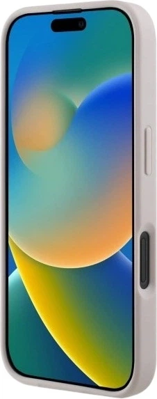 Etui Guess Saffiano Peony Classic Logo MagSafe do Apple iPhone 16 Pink (GUHMP16SPSAPSMEP) - obraz 5