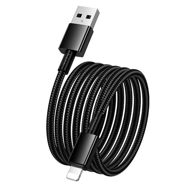 Кабель HOCO Lightning Energy charging data cable X119 | 1m, 2.4A | - Фото 3 Кабель HOCO Lightning Energy charging data cable X119 | 1m, 2.4A | - зображення 3