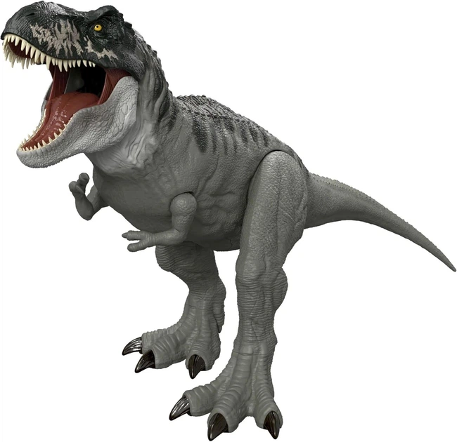 Динозавр Тираннозавр Рекс 99 см Мир Юрского Периода Jurassic World Tyrannosaurus Rex Mattel JGB52 - Фото 4 Динозавр Тираннозавр Рекс 99 см Мир Юрского Периода Jurassic World Tyrannosaurus Rex Mattel JGB52 - изображение 4