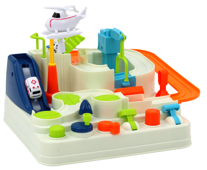 Автотрек інтерактивний LEAN Toys Паркінг (5905991010968) - зображення 2