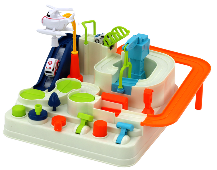 Автотрек інтерактивний LEAN Toys Паркінг (5905991010968) - зображення 3