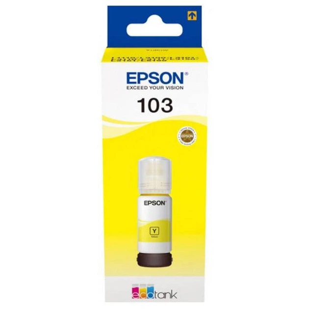 Контейнер з чорнилом EPSON 103 yellow (C13T00S44A) - Фото 2 Контейнер з чорнилом EPSON 103 yellow (C13T00S44A) - изображение 2
