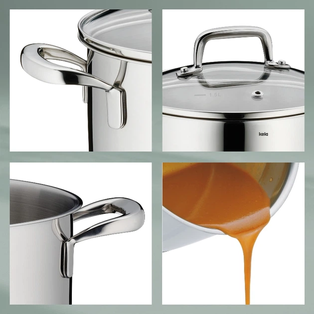 Каструля з кришкою Kela Flavoria 20 см 2.4 л (4025457101724) - зображення 6