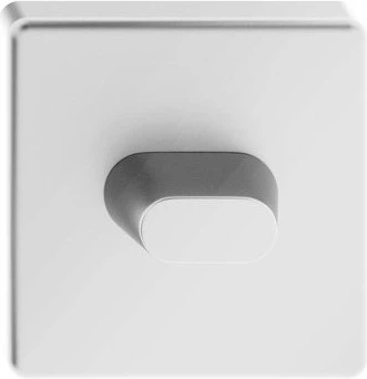 Klamka do drzwi Metal-Bud Ergo WC Srebrna (ILEKSRW) - obraz 2