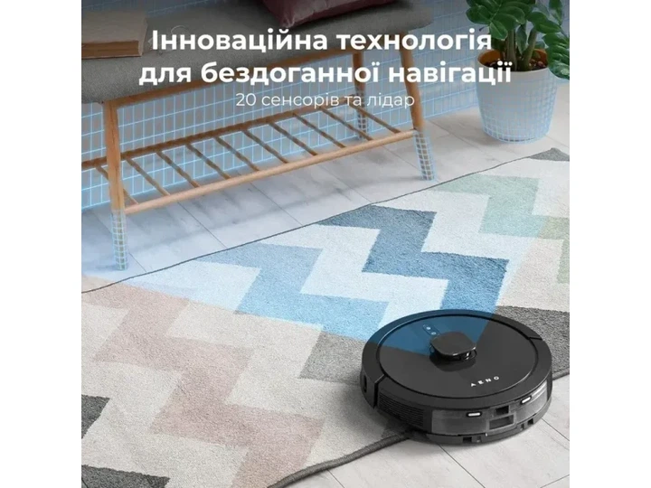 Робот-пилосос з вологим прибиранням AENO RC7S (ARC0007S) - изображение 11