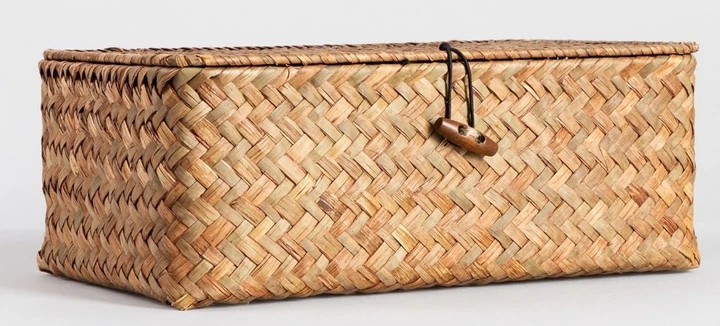 Скринька для біжутерії Homla Talulah плетена 26 x 16 x 10 см (5902869994740) - зображення 2