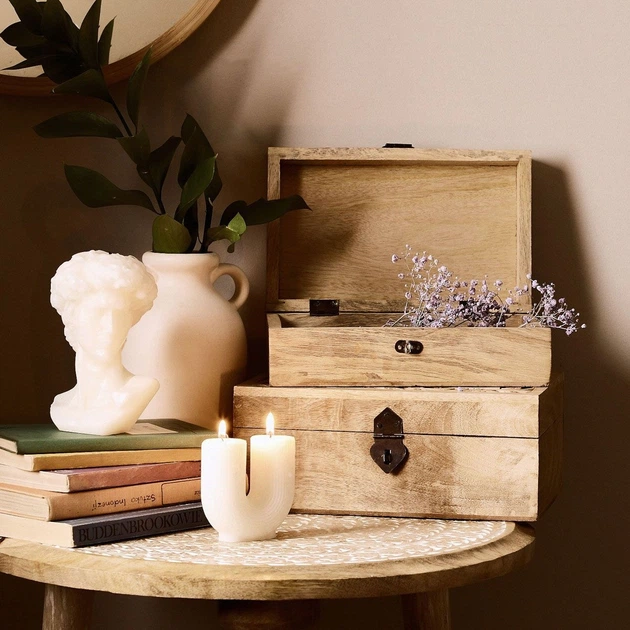 Скринька для біжутерії Homla Sombre рифлена 22 x 14 x 8 см (5902869966792) - зображення 8