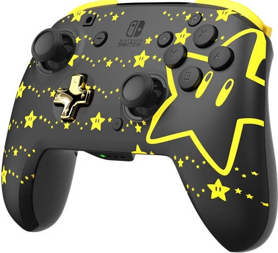 Контролер PDP Rematch Glow Wireless Controller Mario Stars (500-202-STGD) - зображення 4