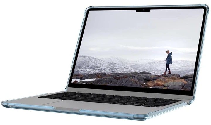 Чохол для ноутбука Urban Armor Gear Lucent для Macbook Air 2022 13" Cerulean (134008115858) - изображение 6