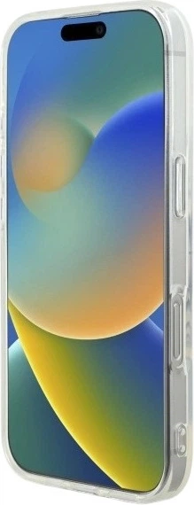 Etui Guess IML Rhinestones MagSafe do Apple iPhone 16 Pro Max White (GUHMP16XPFTDTEH) - obraz 5