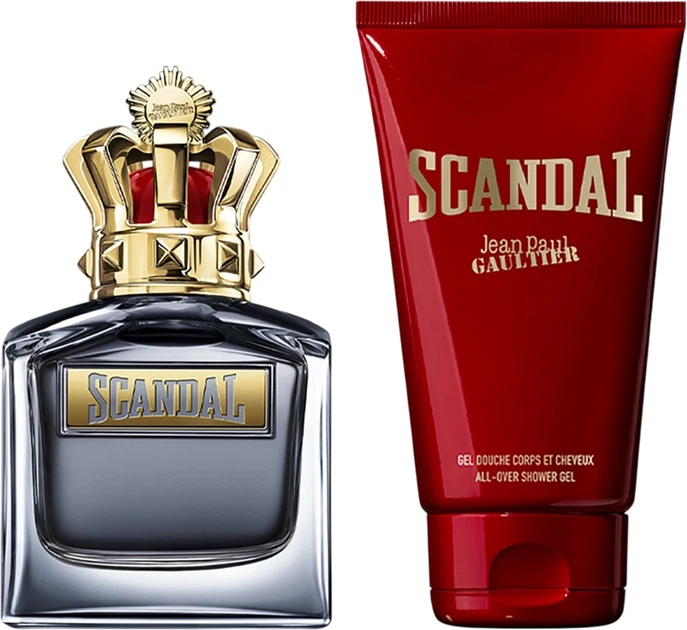 Zestaw prezentowy męski Jean Paul Gaultier Scandal Woda toaletowa 50 ml + Żel pod prysznic 75 ml (8435415103220) - obraz 3