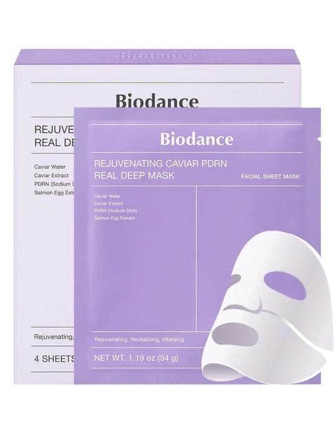 Гидрогелевая маска Biodance Rejuvenating Caviar PDRN Real Deep Mask с икрой и PDRN для омоложения увлажнения восстановления питания упругости кожи для всех типов кожи 1 шт 34 г - Фото 6 Гидрогелевая маска Biodance Rejuvenating Caviar PDRN Real Deep Mask с икрой и PDRN для омоложения увлажнения восстановления питания упругости кожи для всех типов кожи 1 шт 34 г - изображение 6