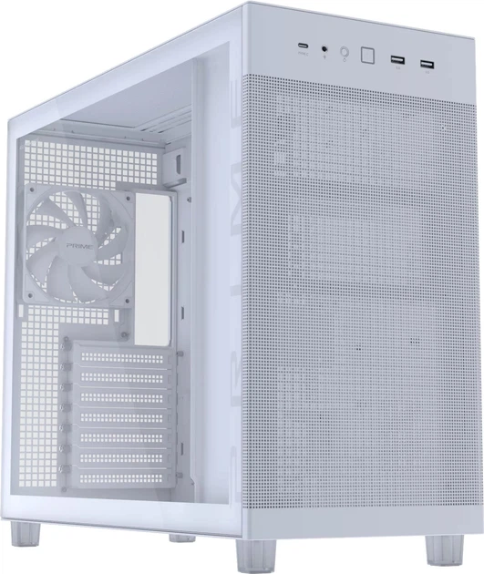 Корпус ASUS Prime AP303 TG White (90DC00V3-B39010) - зображення 2