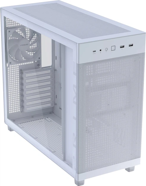 Корпус ASUS Prime AP303 TG White (90DC00V3-B39010) - зображення 4
