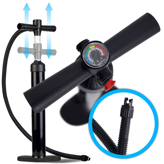 Надувна дошка SUP Soke Aquasurf 275 x 76 x 12 см 850000 (5903890629908) - зображення 3