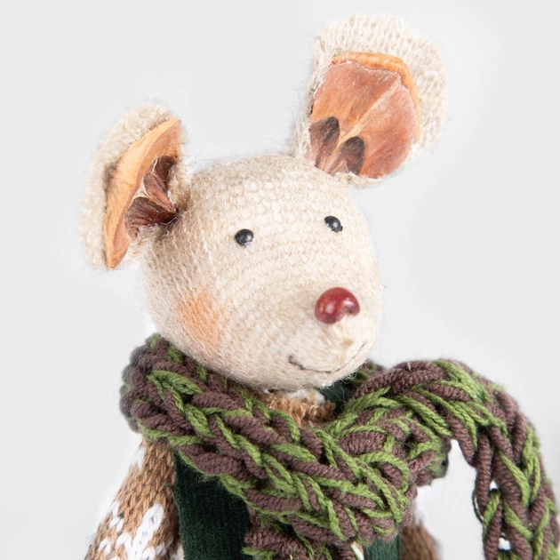 Figurka Homla Carol mysz z szalikiem 31 cm (5906496712913) - obraz 2