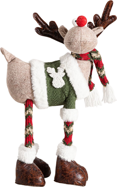 Figurka Homla Rennie renifer stojący 43 cm (5904183861326) - obraz 1