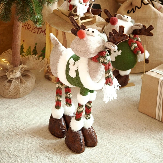 Figurka Homla Rennie renifer stojący 43 cm (5904183861326) - obraz 5