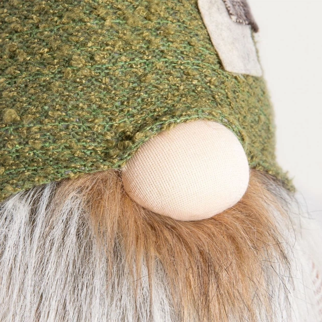 Figurka Homla Altin krasnal siedzący zielony 54 cm (5904183861210) - obraz 4