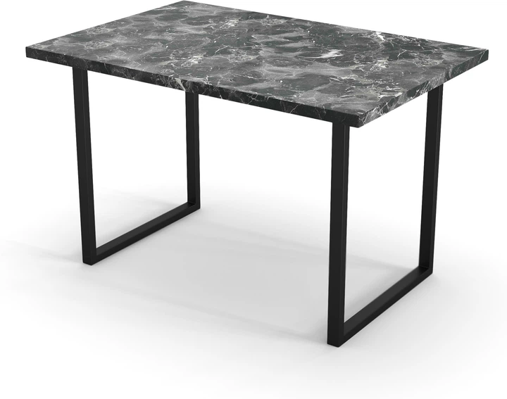 Стол TWIN SANN Boston U 100x80 см Неро столовая (004010101010206) - Фото 1 Стол TWIN SANN Boston U 100x80 см Неро столовая (004010101010206) - изображение 1