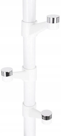 Wieszak na ubrania Springos HA2001 177cm biały (5907719409504) - obraz 3