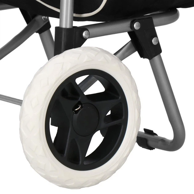 Візок для покупок Springos HA7483 30L Кремово-сірий (5907719487137) - зображення 10