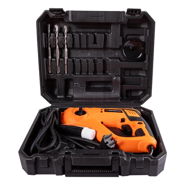 Перфоратор Tekhmann TRH-500 Mini SDS-Plus 500Вт 1.3Дж 2.7кг (00123182) - изображение 5