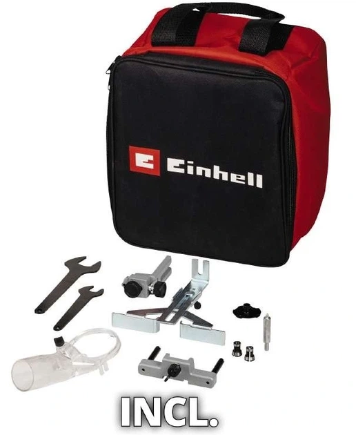 Фрезер акумуляторний Einhell Professional TP-RO 18 SetLI BL - Solo 18В цанга 6 та 8мм 10000-30000об/ (00123493) - изображение 14
