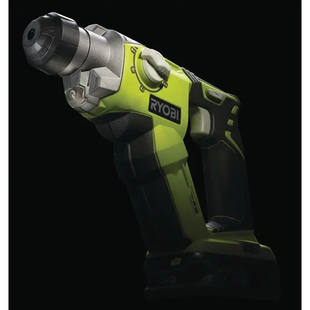 Перфоратор акумуляторний Ryobi ONE+ R18SDS-0 SDS-plus 18В 1.3Дж 4 режими 1.7кг без АКБ та ЗП (00123222) - Фото 5 Перфоратор акумуляторний Ryobi ONE+ R18SDS-0 SDS-plus 18В 1.3Дж 4 режими 1.7кг без АКБ та ЗП (00123222) - изображение 5